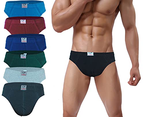 Dunkelstein 6-12 Slips Herren Unterhosen Männer Slip Unterwäsche 580-6er-xxl von Dunkelstein