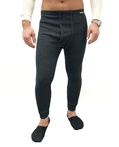 Dunkelstein Winter Unterhose Thermohose angeraut gefüttert Anthrazit 3XL von Dunkelstein