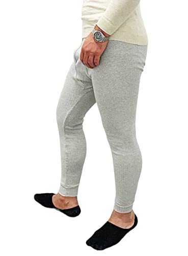 Dunkelstein Winter Unterhose Thermohose angeraut gefüttert Grau 3XL von Dunkelstein