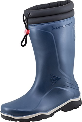 Dunlop Boots Thermostiefel Blizzard Wintergummistiefel für Damen und Herren (44 EU, Marine) von DUNLOP