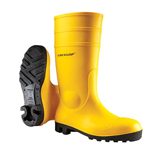 Dunlop Protective Footwear Unisex-Erwachsene Protomastor Full Safety Gummistiefel, Gelb, 39 EU von DUNLOP