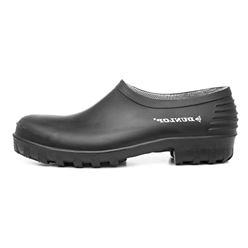 Dunlop Protective Footwear Unisex-Erwachsene Monocolour Wellie Shoe Clogs Schwarz (black) 39 EU von DUNLOP