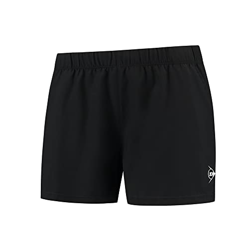 DUNLOP Damen GAME SHORT, Sport Tennis Hose, Schwarz von DUNLOP