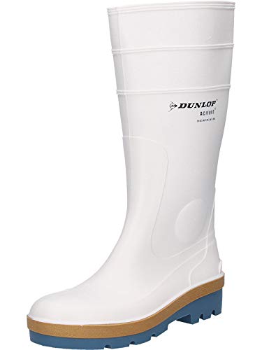 Dunlop Stiefel Tricolour weiß 44 von DUNLOP