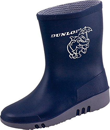 Dunlop Mini Kinder Gummistiefel Blau Gr. 24 von Dunlop Sports