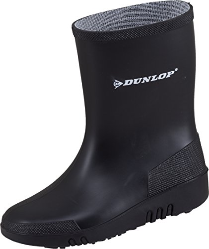 Dunlop Mini Kinder Gummistiefel Schwarz Gr. 25 von DUNLOP