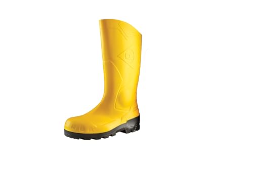 Dunlop Protective Footwear Devon full safety Unisex-Erwachsene Gummistiefel, Gelb 36 EU von DUNLOP