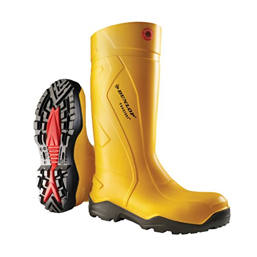 DUNLOP Unisex-Erwachsene C762241 S5 Purofort 44 Sicherheitsstiefel, Gelb Gelb Geel 02 von DUNLOP