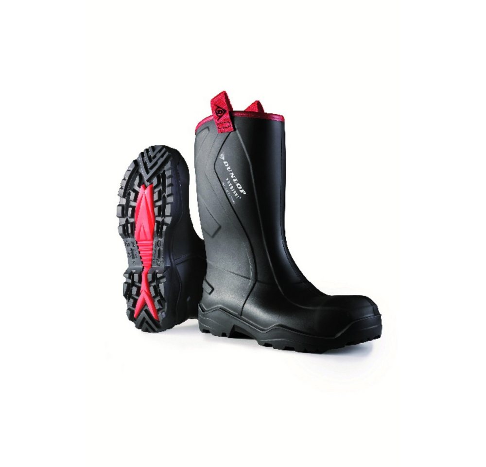 Dunlop_Workwear Purofort®+ Rugged full safety, S5, schwarz, vers. Größen Gummistiefel von Dunlop_Workwear