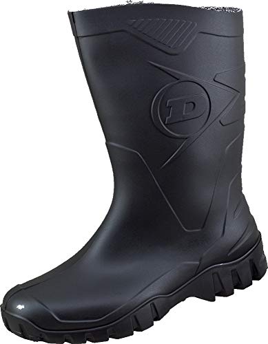 Dunlop 508/S PVC Stiefel Dee Halbhoch Schwarz (37, Gummistiefel) von DUNLOP