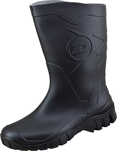 508/S PVC Stiefel Dunlop Dee halbhoch schwarz (42, Gummistiefel) von DUNLOP