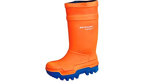 DUNLOP Unisex Purofort Thermo+ Sicherheitsstiefel, Orange, 43 EU von DUNLOP