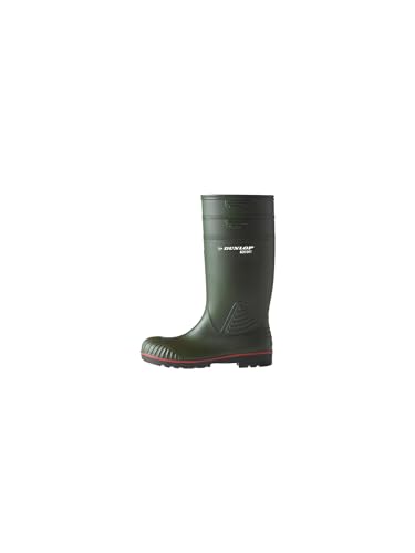 Dunlop A442631 S5 ACIF.KNIE GROEN 44, Unisex-Erwachsene Langschaft Gummistiefel, Grün (Groen) 08), 47 EU (12 UK) von DUNLOP