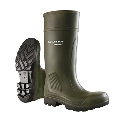 Dunlop Protective Footwear, C462933, Purofort Professional Full Safety, Grünes Mousse, Größe 41 EU von DUNLOP