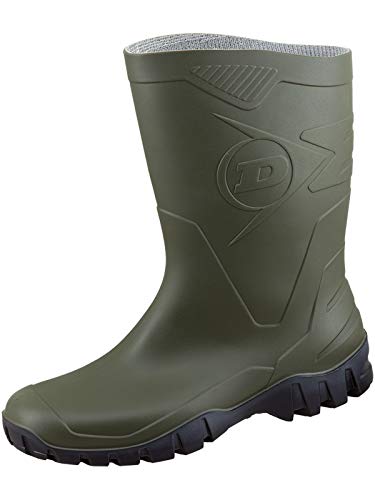 Dunlop Protective Footwear Herren Dunlop Dee Arbeitsgummistiefel, Grün Green Black, 37 EU von DUNLOP