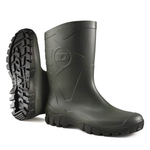 Dunlop Halbhoher Stiefel Dee grün ohne Schutzkappe von DUNLOP