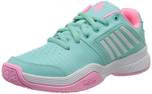 Dunlop Herren KS TFW COURT EXPRESS OMNI-ARUBA BLUE/PINK/WHITE-M Sneaker, 35.5 EU von DUNLOP