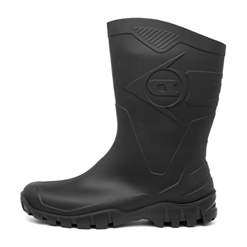 Dunlop Protective Footwear Unisex-Erwachsene Dee Gummistiefel, Schwarz, 41 EU von DUNLOP