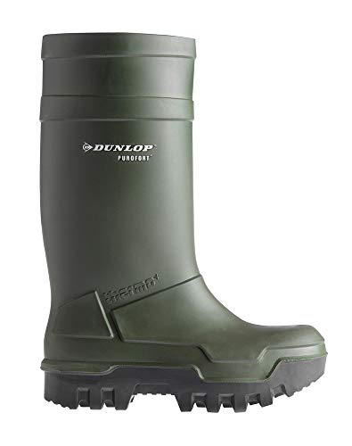 Dunlop Thermo Plus PU-Stiefel - Winterstiefel - dunkelgrün (46 (11)) von DUNLOP