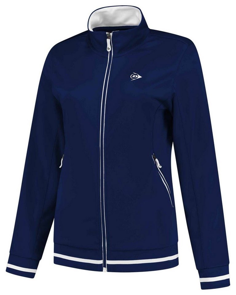 Dunlop Trainingsjacke Mädchen Tennisjacke CLUB LINE GIRLS KNITTED JACKET von Dunlop