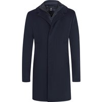 Duno Daunengefüllter Kurzmantel aus Tech-Wolle mit heraustrennbarer Steppblende in 48 von Duno