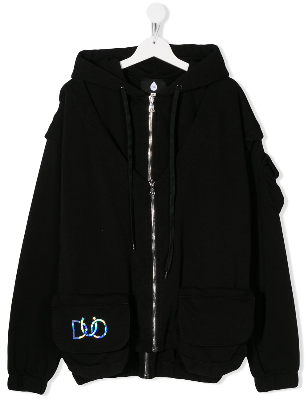 DUOltd 'Drippy' Bomberjacke - Schwarz von DUOltd