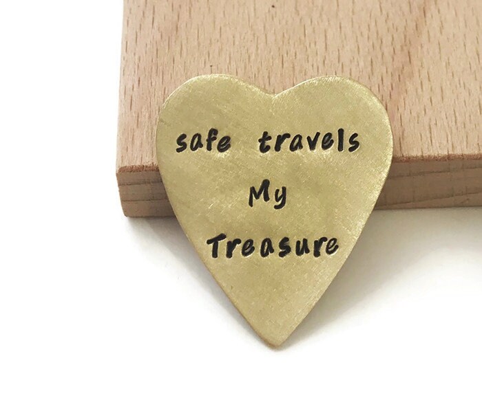 Pocket Hug - Fernbeziehung Herz Taschengeschenk Geschenke Für Ihn Personalisiertes Geschenk Valentinstagsgeschenk Liebesgeschenk von DuoStef