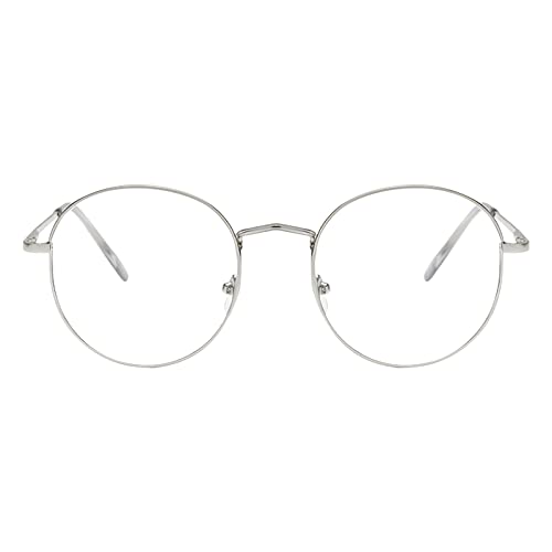 Duogege Retro Runde Metall Lesebrille 3,5 für Frauen & Männer, Vintage Ovale Blaulichtfilter Computerleser, Stilvoller Blendfreie Leser Brille Duogege Retro Runde Metall Lesebrille 3,5 für Frauen & Männer, Vintage Ovale Blaulichtfilter Computerleser, Stilvoller Blendfreie Leser Brille von Duogege
