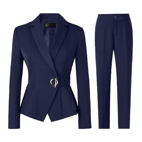 Damen Hosenanzug Set Elegant Business Anzug Revers Zweiteiliger Sommer Basic Festlich 2 Teilig Hochzeit Fashion Two Piece Set Damen Hosenanzug Set Elegant Business Anzug Revers Zweiteiliger Sommer Basic Festlich 2 Teilig Hochzeit Fashion Two Piece Set von Duohropke