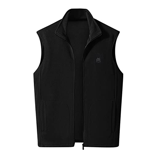 Duohropke Fleeceweste Herren Ärmellos Gefütterte Ärmellose Jacke Warme Arbeitsweste mit Taschen Sportweste Thermo Freizeitweste Sport Style Weste Outdoorjacke Winterjacke Duohropke Fleeceweste Herren Ärmellos Gefütterte Ärmellose Jacke Warme Arbeitsweste mit Taschen Sportweste Thermo Freizeitweste Sport Style Weste Outdoorjacke Winterjacke von Duohropke