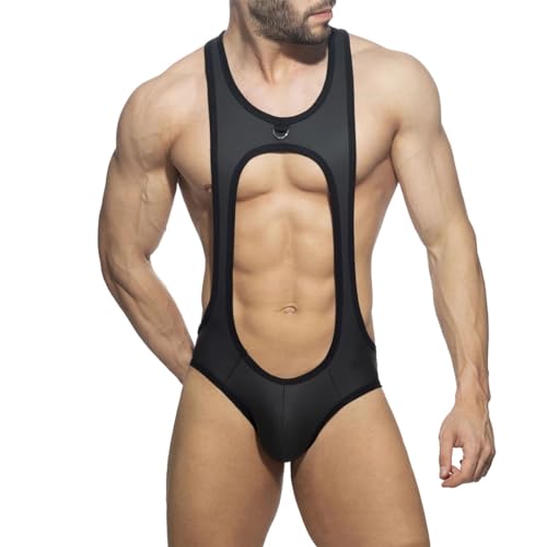 Duohropke Herren Unterwäsche Stringbody Body Overall Einteiliger Bikini Jockstrap Bodysuit Gay Kleidung Body Bandage Hemd Thong String Männer Hosenträger Reizwäsche von Duohropke
