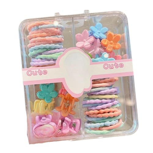 DuomaiJJ Kinder-Haarschmuck 2 Kisten Süße Haarband Gummiband Hair Clip Kleiner -set High Elastic Seil-4 DuomaiJJ Kinder-Haarschmuck 2 Kisten Süße Haarband Gummiband Hair Clip Kleiner -set High Elastic Seil-4 von DuomaiJJ