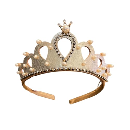DuomaiJJ Kinder-Haarschmuck 2 Stücke Haarbandkarte Mädchen Leistung Geburtstag Haarzubehör Perle Stirnband Kinderkopfschmuck-gold DuomaiJJ Kinder-Haarschmuck 2 Stücke Haarbandkarte Mädchen Leistung Geburtstag Haarzubehör Perle Stirnband Kinderkopfschmuck-gold von DuomaiJJ