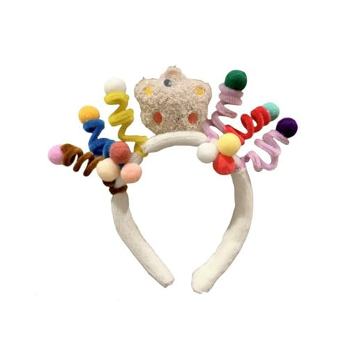 DuomaiJJ Kinder-Haarschmuck 2 Stücke Spaß Blumenstangen Kopfband Mädchen Geburtstagsfeier Kopfschmuck-beige DuomaiJJ Kinder-Haarschmuck 2 Stücke Spaß Blumenstangen Kopfband Mädchen Geburtstagsfeier Kopfschmuck-beige von DuomaiJJ