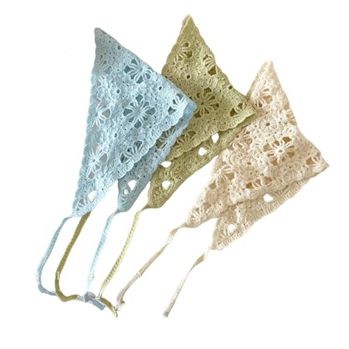 DuomaiJJ Kinder-Haarschmuck 2-pack-gestrichene Blumenstirnband Niedliche Dreieck Schalel Mädchen Haarband Kopfschmuck-gemischte Farbe DuomaiJJ Kinder-Haarschmuck 2-pack-gestrichene Blumenstirnband Niedliche Dreieck Schalel Mädchen Haarband Kopfschmuck-gemischte Farbe von DuomaiJJ