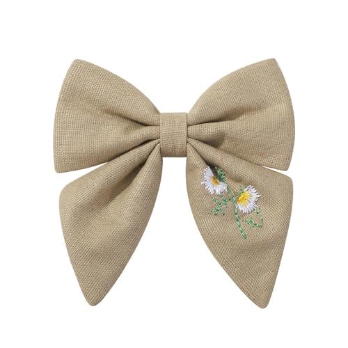 DuomaiJJ Kinder-Haarschmuck 3 Stück Stoff Baumwolle Und Leinen Haarclip Eleganter Bogenknoten Blumensticker Haarzubehör-03 DuomaiJJ Kinder-Haarschmuck 3 Stück Stoff Baumwolle Und Leinen Haarclip Eleganter Bogenknoten Blumensticker Haarzubehör-03 von DuomaiJJ