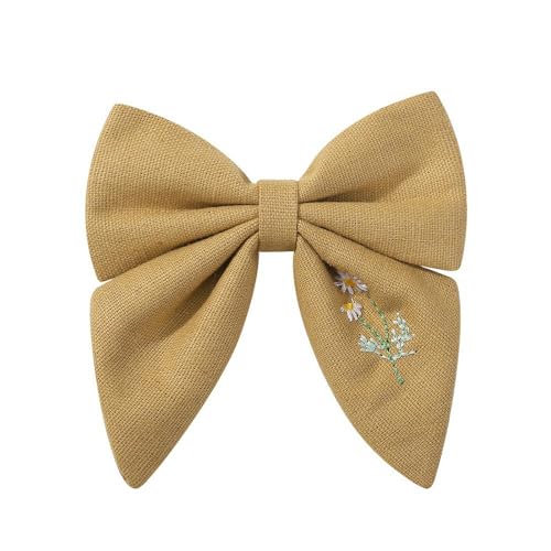 DuomaiJJ Kinder-Haarschmuck 3 Stück Stoff Baumwolle Und Leinen Haarclip Eleganter Bogenknoten Blumensticker Haarzubehör-04 DuomaiJJ Kinder-Haarschmuck 3 Stück Stoff Baumwolle Und Leinen Haarclip Eleganter Bogenknoten Blumensticker Haarzubehör-04 von DuomaiJJ