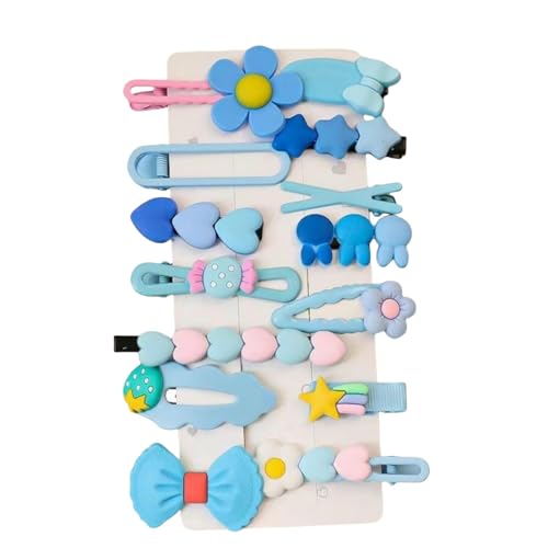 DuomaiJJ Kinder-Haarschmuck 3-pack-kinder Haarnadelhaarzubehör Set Cute Hairpin Girl's Kopfschmuck-blau DuomaiJJ Kinder-Haarschmuck 3-pack-kinder Haarnadelhaarzubehör Set Cute Hairpin Girl's Kopfschmuck-blau von DuomaiJJ