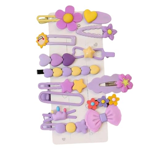 DuomaiJJ Kinder-Haarschmuck 3-pack-kinder Haarnadelhaarzubehör Set Cute Hairpin Girl's Kopfschmuck-lila DuomaiJJ Kinder-Haarschmuck 3-pack-kinder Haarnadelhaarzubehör Set Cute Hairpin Girl's Kopfschmuck-lila von DuomaiJJ