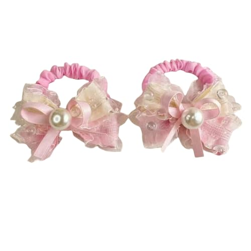 DuomaiJJ Kinder-Haarschmuck 4 Paar Bughaarband Kinderkopfschmuck Haarzubehör Mädchen Haarseile-rosa DuomaiJJ Kinder-Haarschmuck 4 Paar Bughaarband Kinderkopfschmuck Haarzubehör Mädchen Haarseile-rosa von DuomaiJJ