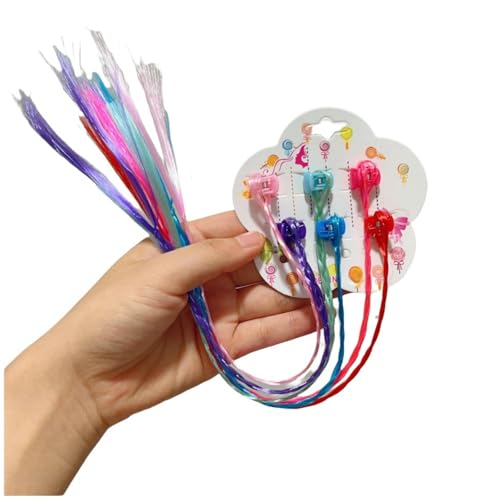 DuomaiJJ Kinder-Haarschmuck 5-pack Farbenfrohe Perücke Geflecht Kleiner Clip Kinder Haarnadel-lichtfarbe DuomaiJJ Kinder-Haarschmuck 5-pack Farbenfrohe Perücke Geflecht Kleiner Clip Kinder Haarnadel-lichtfarbe von DuomaiJJ