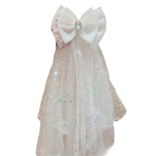 DuomaiJJ Kinder-Haarschmuck Bugschleier Girl's Luminous Hairpin Haarnadel Geburtstag Kopfschmuck-4 von DuomaiJJ