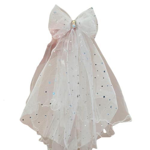 DuomaiJJ Kinder-Haarschmuck Bugschleier Girl's Luminous Hairpin Haarnadel Geburtstag Kopfschmuck-6 von DuomaiJJ