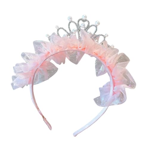 DuomaiJJ Kinder-Haarschmuck Pack Mit 2 Kindern Stirnband Geburtstag Schleier Mädchen Süßes Und Haarnadel Haarzubehör Accessoires-pink DuomaiJJ Kinder-Haarschmuck Pack Mit 2 Kindern Stirnband Geburtstag Schleier Mädchen Süßes Und Haarnadel Haarzubehör Accessoires-pink von DuomaiJJ