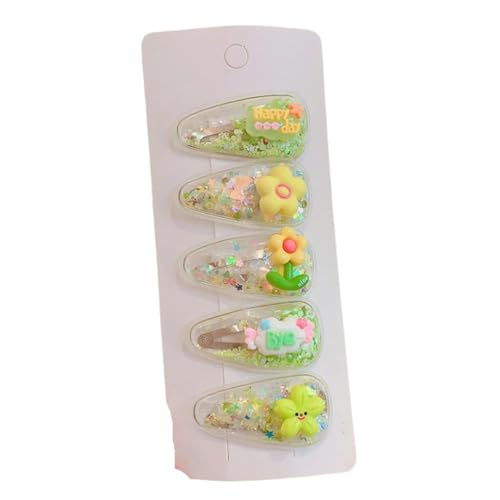 DuomaiJJ Kinder-Haarschmuck Pack Von 2 Sommer Süße Haarnadel Kinder Girl Side Haarton Clip Kopfschmuck-grün DuomaiJJ Kinder-Haarschmuck Pack Von 2 Sommer Süße Haarnadel Kinder Girl Side Haarton Clip Kopfschmuck-grün von DuomaiJJ