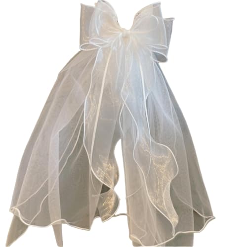 DuomaiJJ Kinder-Haarschmuck Pack Von 2 Weißen Schleiermädchen Kopfschmuck Geburtstag Bogen Haarnadel Girl Hair Accessoires-1 DuomaiJJ Kinder-Haarschmuck Pack Von 2 Weißen Schleiermädchen Kopfschmuck Geburtstag Bogen Haarnadel Girl Hair Accessoires-1 von DuomaiJJ