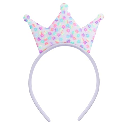 DuomaiJJ Kinder-Haarschmuck Pack Von 3 Kinderstirnband -pailletten Haarnadel Bunte Geburtstagsfeier Hair Accessoires Süßes Stirnband-weiß DuomaiJJ Kinder-Haarschmuck Pack Von 3 Kinderstirnband -pailletten Haarnadel Bunte Geburtstagsfeier Hair Accessoires Süßes Stirnband-weiß von DuomaiJJ