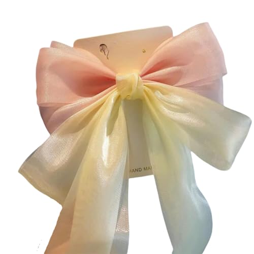 DuomaiJJ Kinder-Haarschmuck Pack Von 4 Kontrastfarben Ribbon Kopfschmutz-rosa Gelb DuomaiJJ Kinder-Haarschmuck Pack Von 4 Kontrastfarben Ribbon Kopfschmutz-rosa Gelb von DuomaiJJ