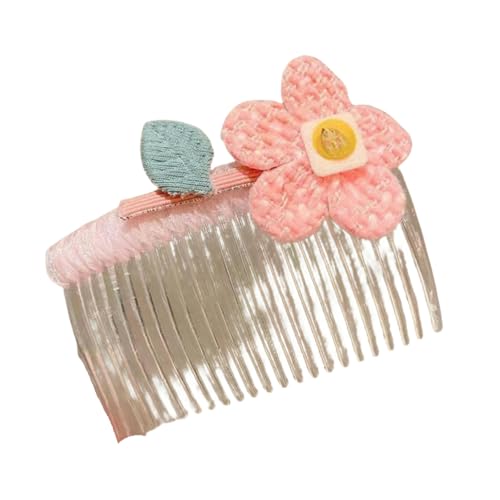 DuomaiJJ Kinder-Haarschmuck Pack Von 4 Pony Haarnadel Mit Zerbrochenem Haar Auf Der Stirn Und Des Hinterkopfkammkopfes Ornament-rosa DuomaiJJ Kinder-Haarschmuck Pack Von 4 Pony Haarnadel Mit Zerbrochenem Haar Auf Der Stirn Und Des Hinterkopfkammkopfes Ornament-rosa von DuomaiJJ