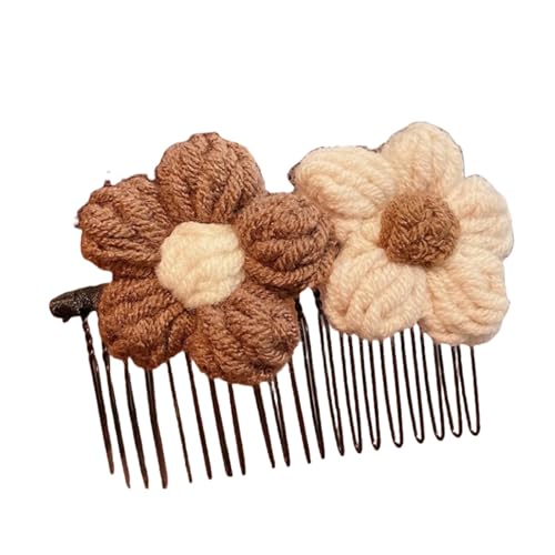 DuomaiJJ Kinder-Haarschmuck Pack Von 5 Herbst- Und Winterblumenhaarkamm Für Kinder Mit Pony-einundzwanzig DuomaiJJ Kinder-Haarschmuck Pack Von 5 Herbst- Und Winterblumenhaarkamm Für Kinder Mit Pony-einundzwanzig von DuomaiJJ